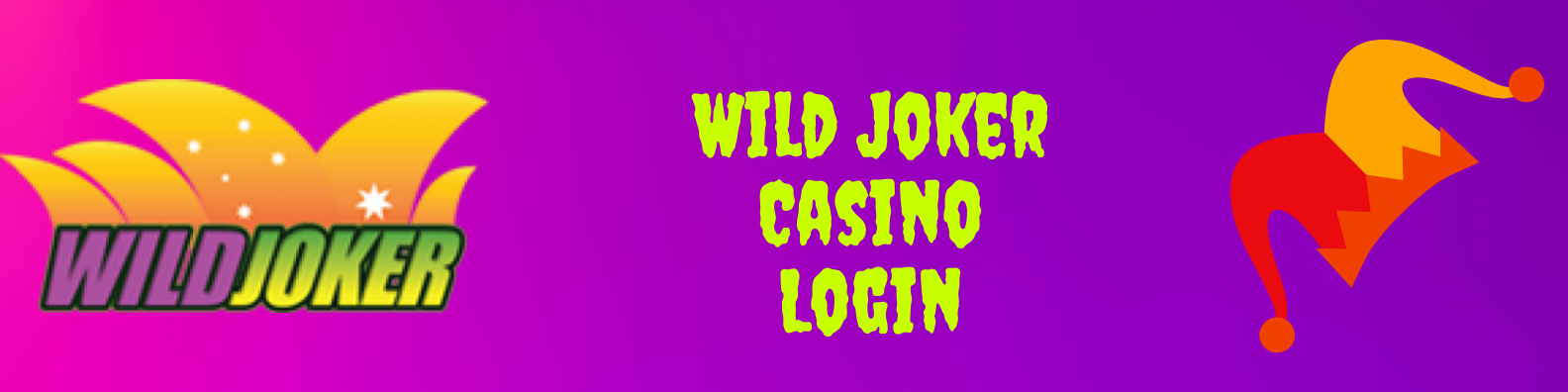 Wild Joker Casino Login